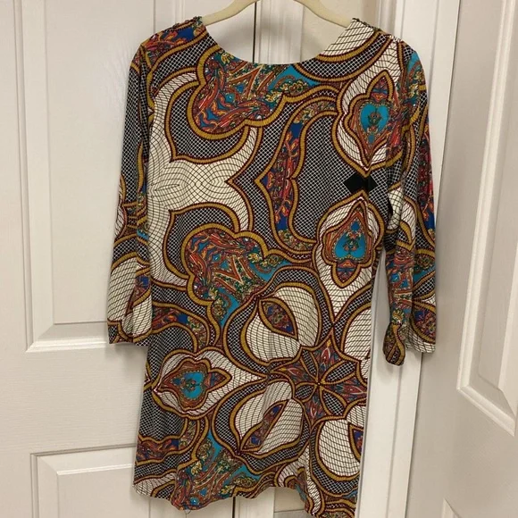 Multicolor Bohemian Women's Top
 Joyous and free large - Picture 4 of 4